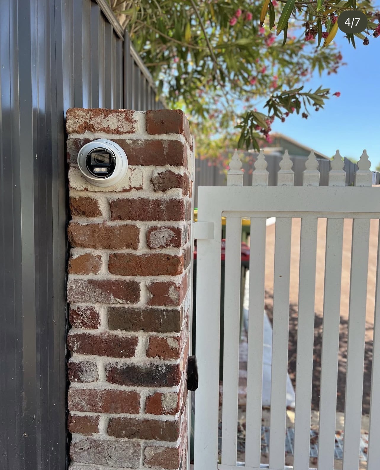 CCTV security camera install