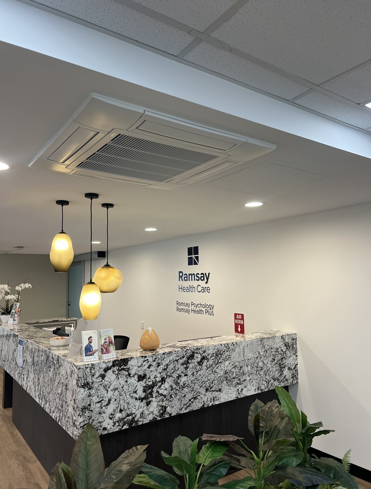 Ramsay Health Care aircon and lighting fit-out
