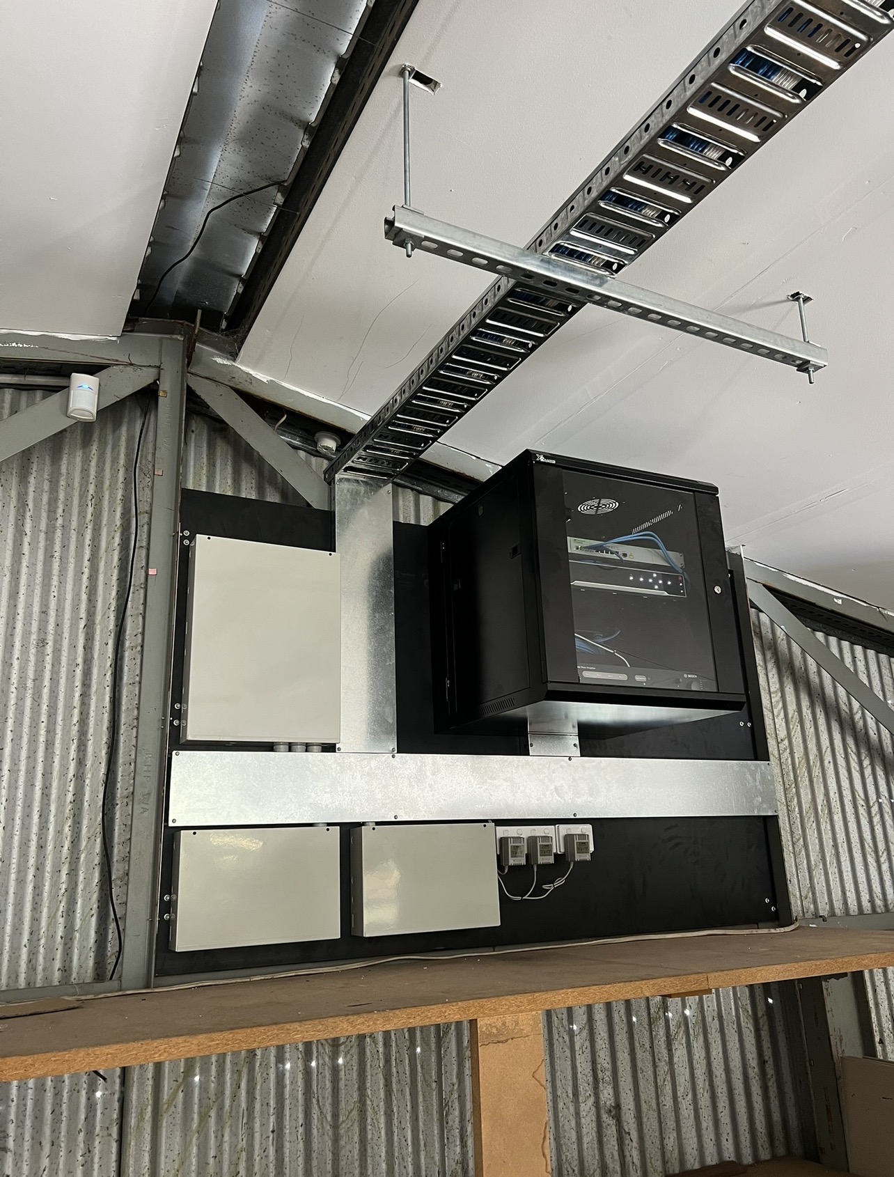 Industrial data and electrical install